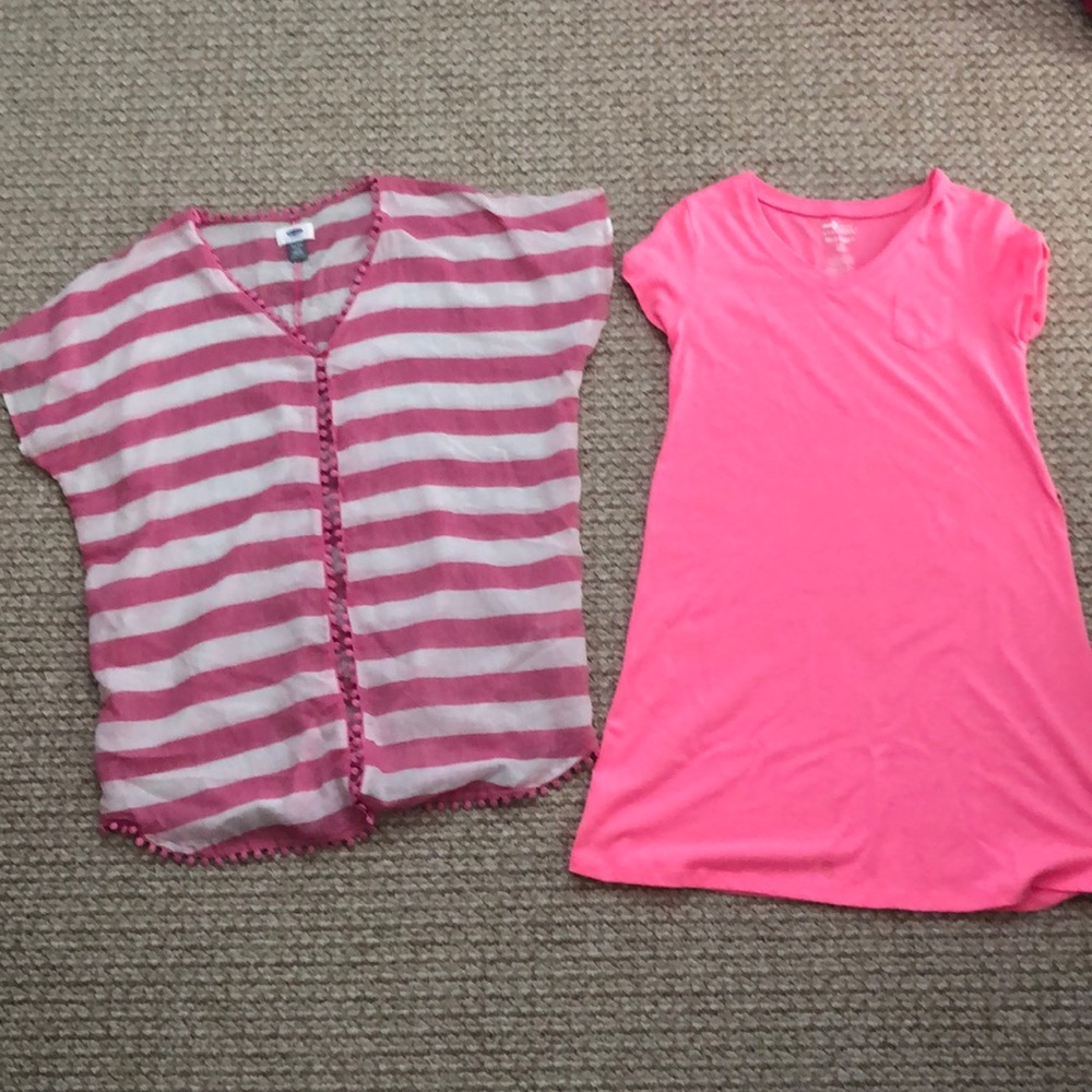 Old Navy girls swim cover ups
